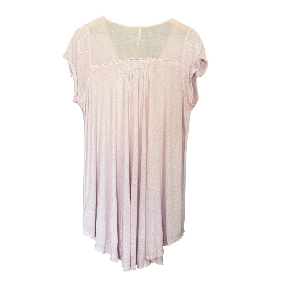 Free People Highland Top | Tunic Style in Baby Pink - Picture 3 of 9